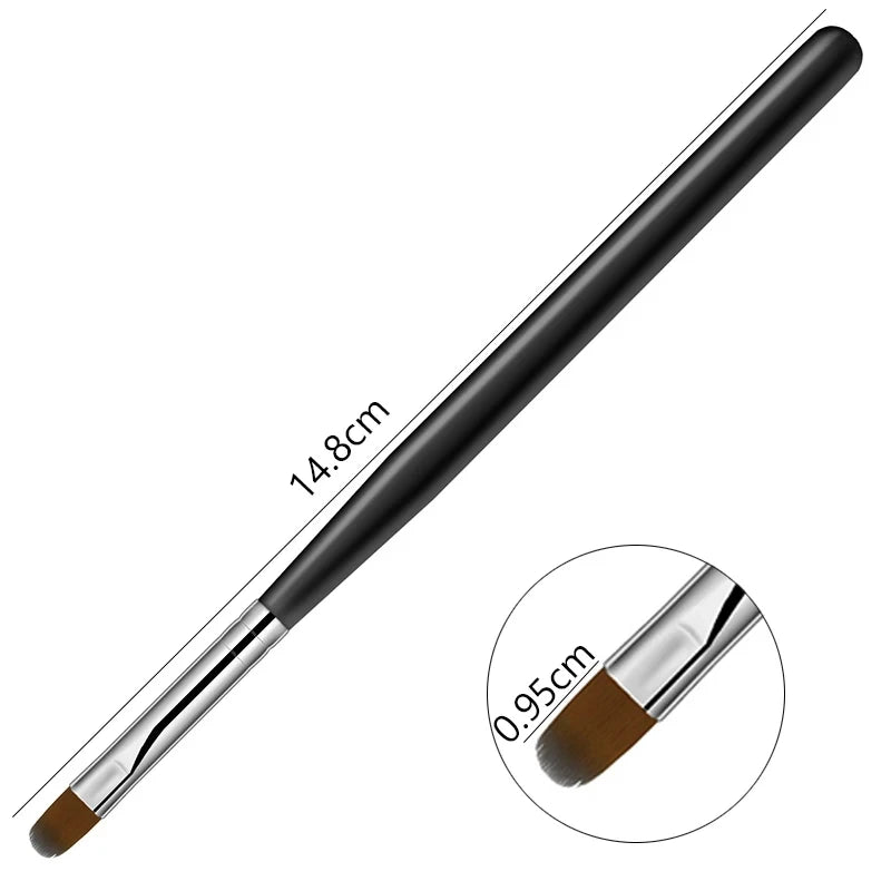 Nails Art Brush Pattern Phototherapy Acrylic