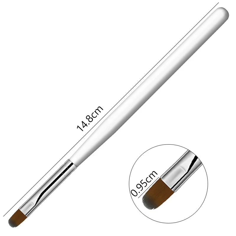 Nails Art Brush Pattern Phototherapy Acrylic