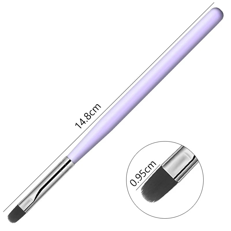 Nails Art Brush Pattern Phototherapy Acrylic