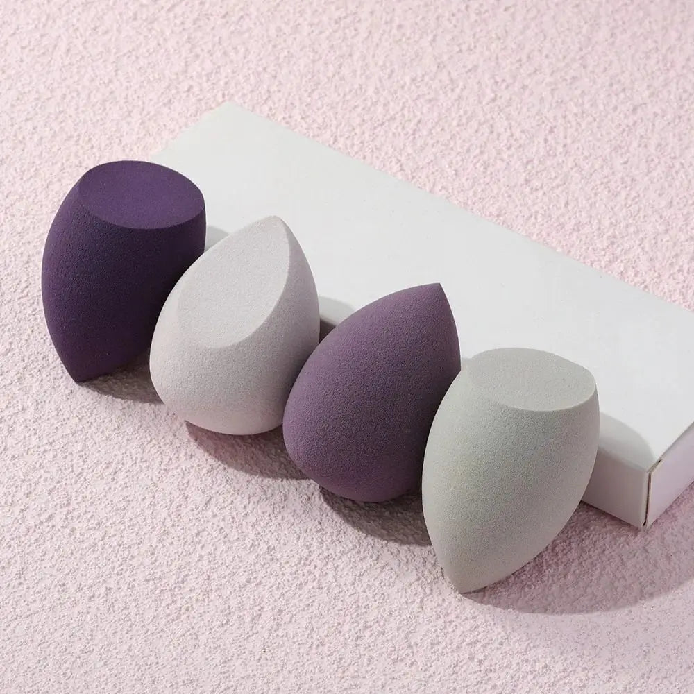 4 Pcs Beauty Egg Makeup Sponge Blenders