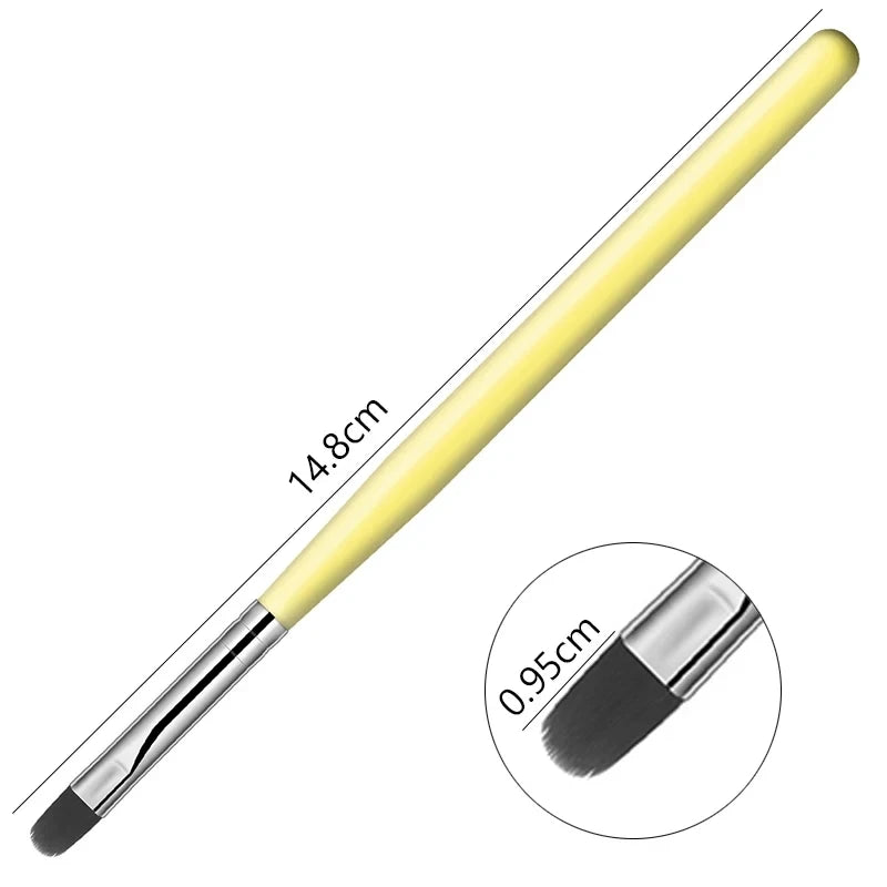 Nails Art Brush Pattern Phototherapy Acrylic