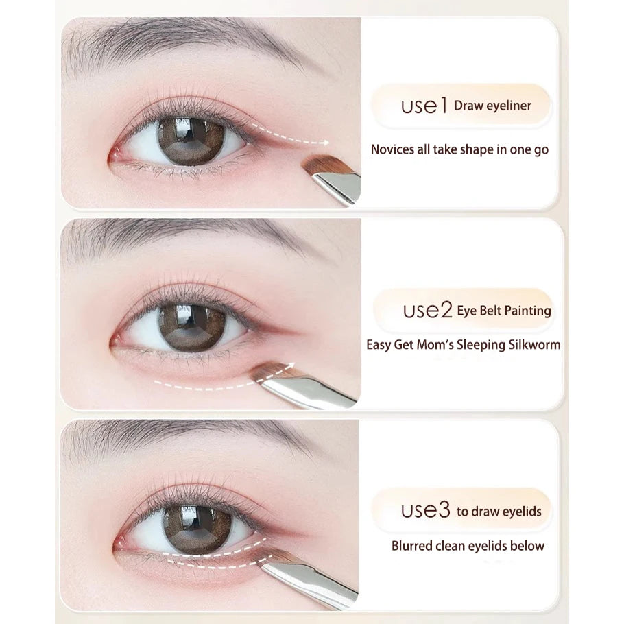 Sickle Eyeliner Brush Eyeshadow Blade Brush