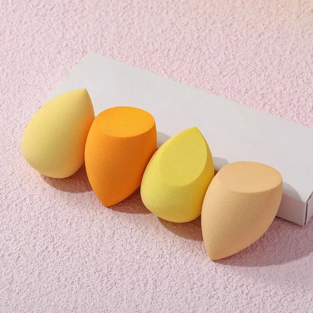 4 Pcs Beauty Egg Makeup Sponge Blenders