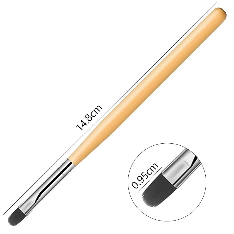 Nails Art Brush Pattern Phototherapy Acrylic