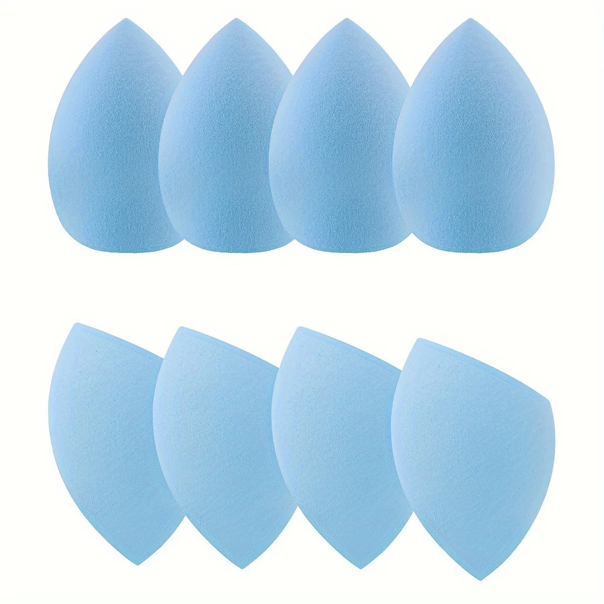 8 Pcs Beauty Egg Makeup Sponge Blenders